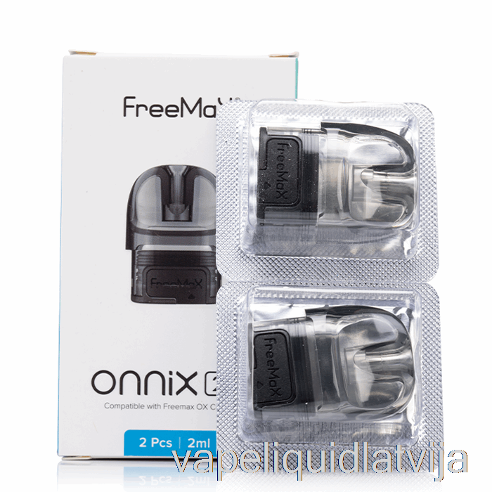 Freemax Onnix 2 Rezerves Pods 2ml Atkārtoti Uzpildāmi Pods Vape šķidrums